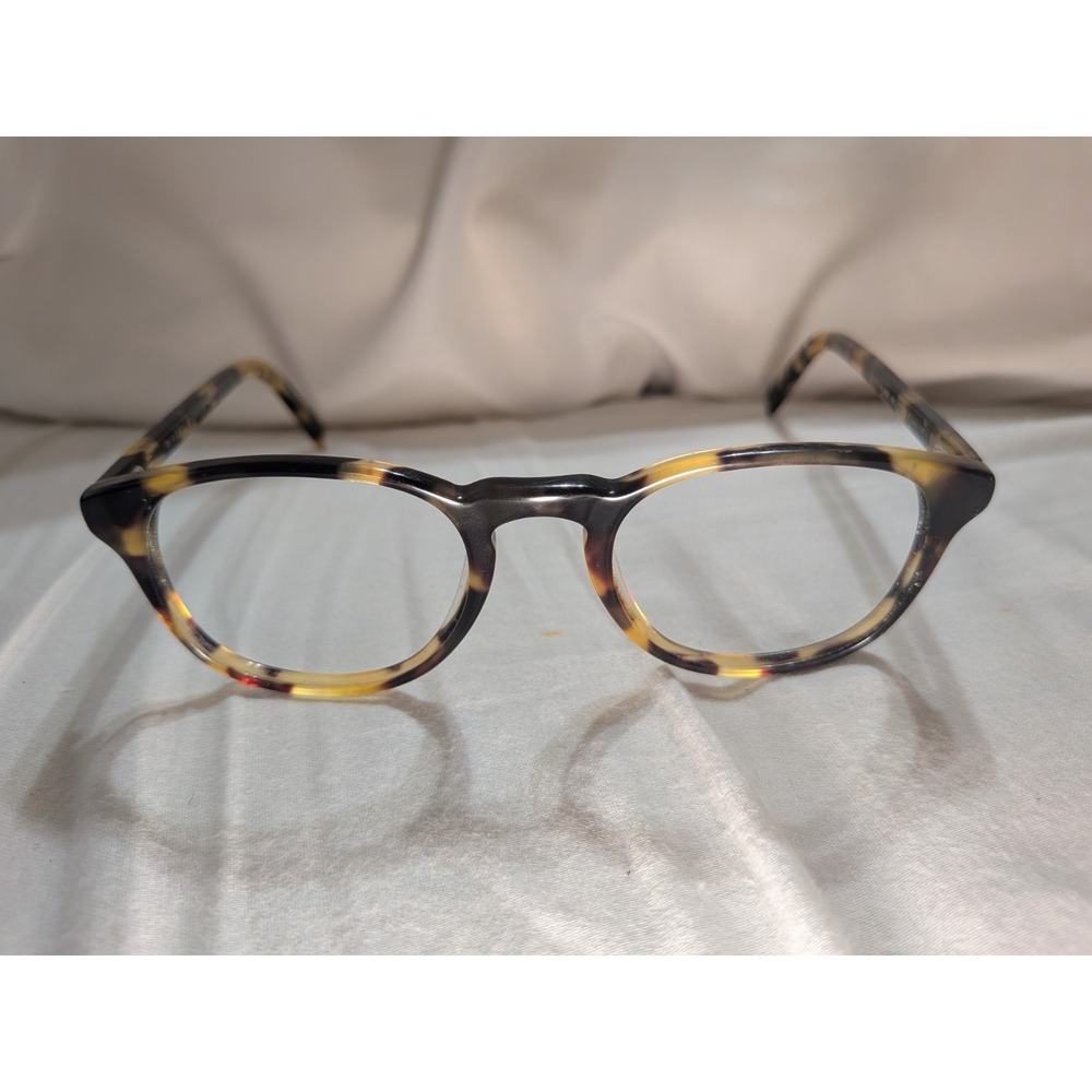 Warby Parker Downing Eyeglasses Mens Tortoise Round M 242 48-21-140